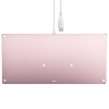 Mini C2 Pink Keyboard back view