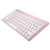 Mini wireless keyboard KB3 – Pretty Pink Sleek design, full-size keys, premium anodized aluminium finish, rechargeable battery